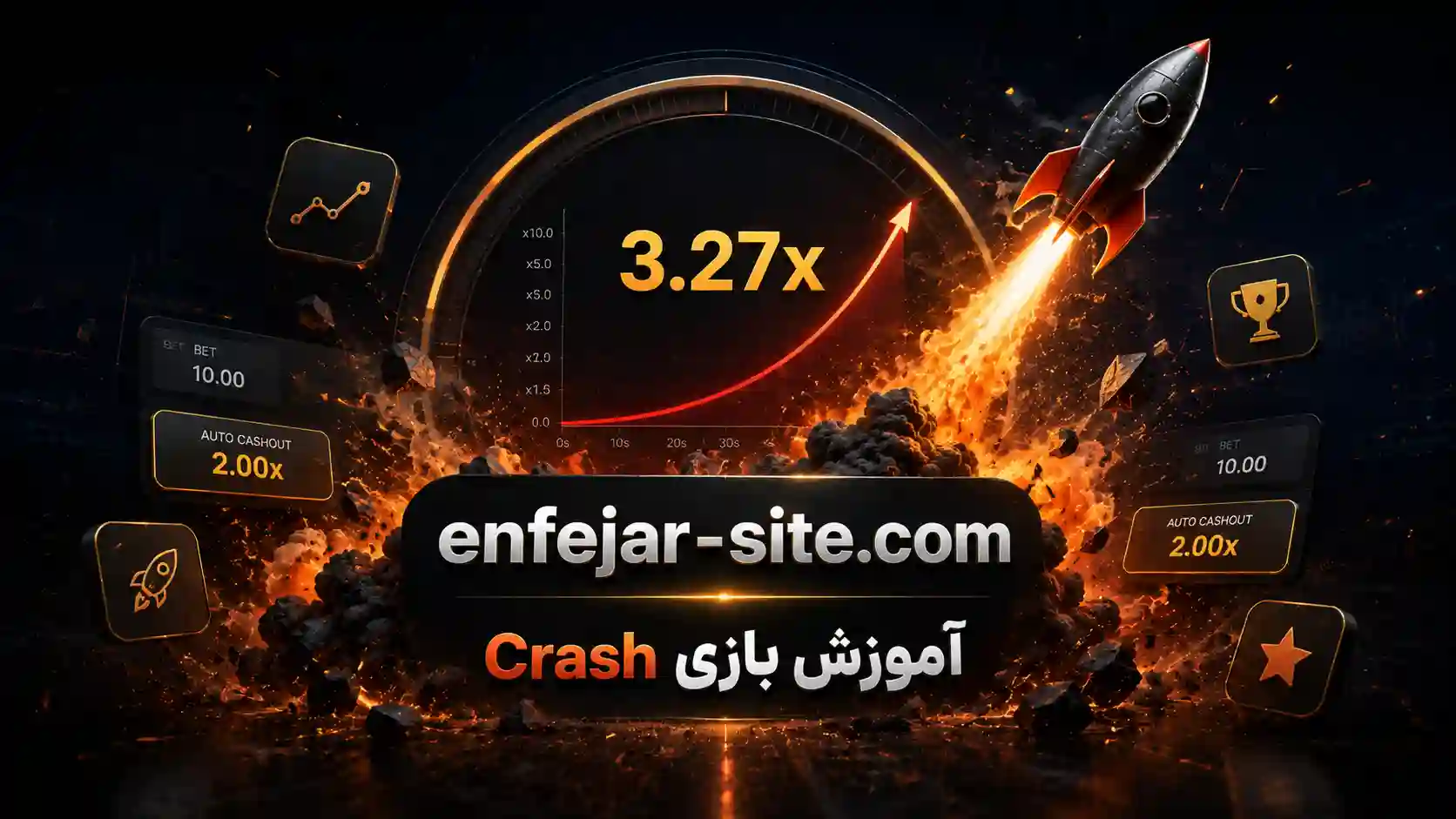 آموزش بازی Crash
