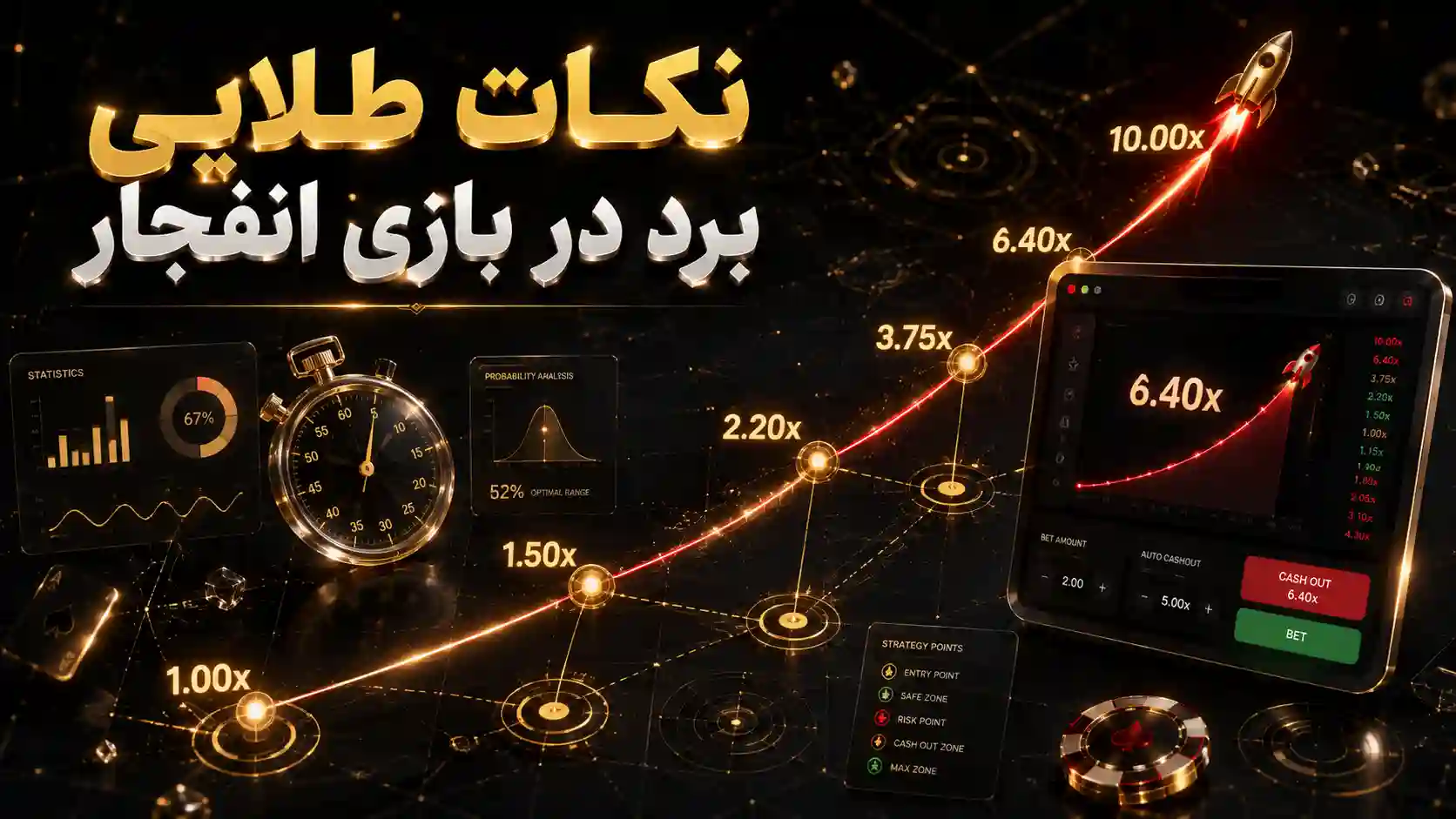 نکات طلایی برد در بازی انفجار