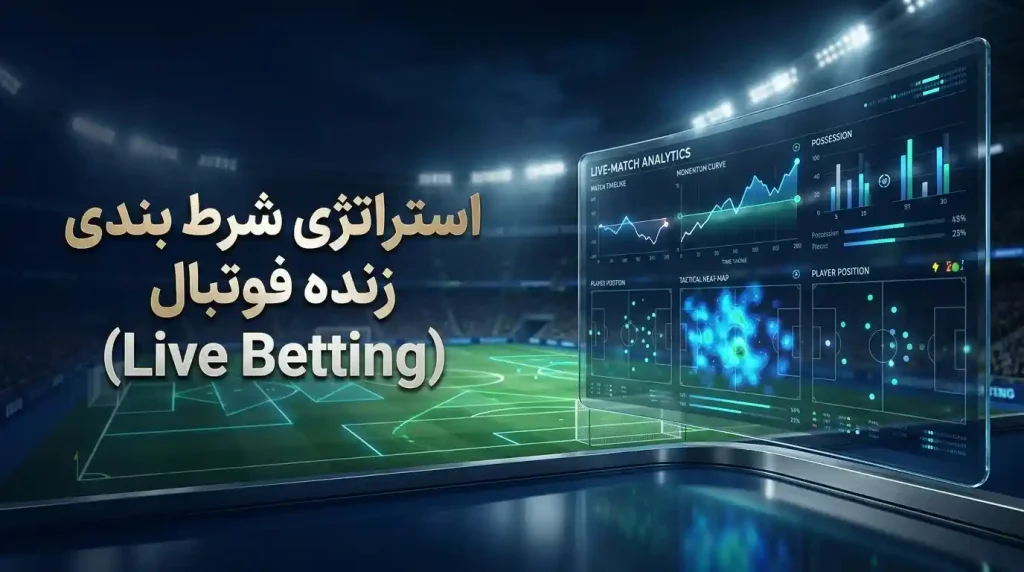 استراتژی شرط بندی زنده فوتبال (Live Betting)